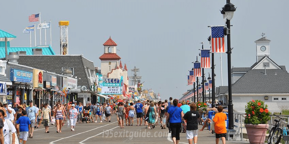 Ocean City Boardwalk, New Jersey | I-95 Exit Guide