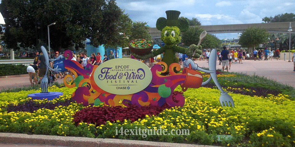 EPCOT Food and Wine Festival | I-4 Exit Guide