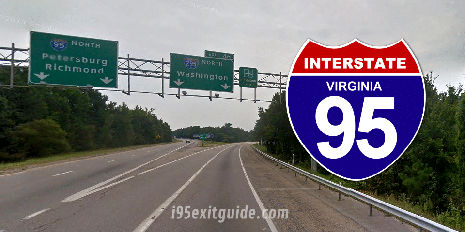 I-95 Virginia Construction - Exit 46 Petersburg