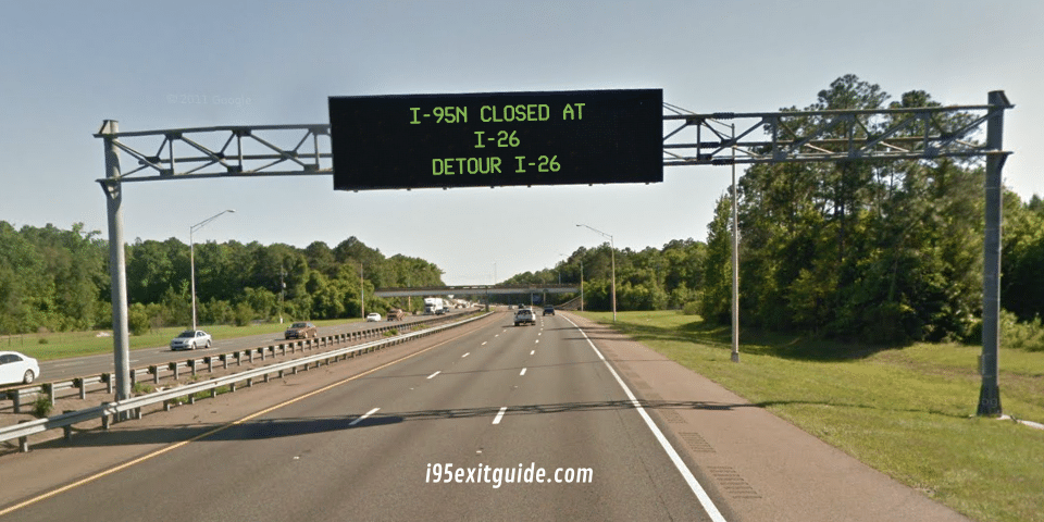 I-95 South Carolina | Road Closed | I-95 Exit Guide